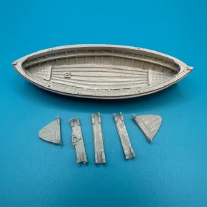18ft Lifeboat Clinker Double Ended 83mm 1:64 Scale