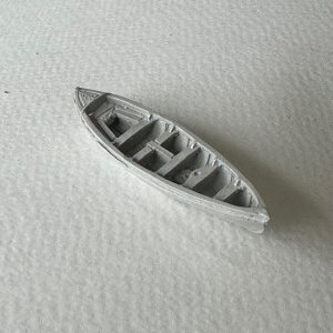 25ft Royal Navy Whaler (Pulling/Sailing) Clinker 58mm 1:128 Scale