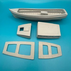25ft Royal Navy Motor Cutter 162mm 1:48 Scale