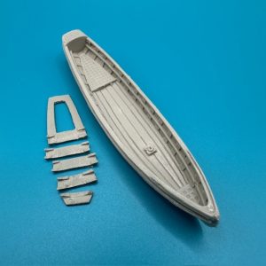 30ft Royal Navy Gig 95mm 1:96 Scale
