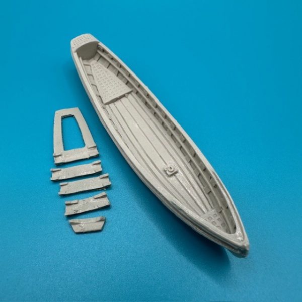 30ft Royal Navy Gig 95mm 1:96 Scale