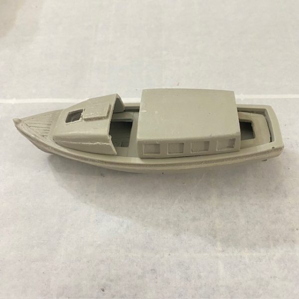 25ft Royal Navy Motor Cutter 109mm 1:72 Scale