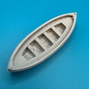 28ft Dinghy Clinker Double Ended 60mm 1:144 Scale