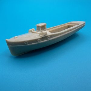 Verkehrsboot Workboat/Picket Type Small Wheelhouse Version 87mm