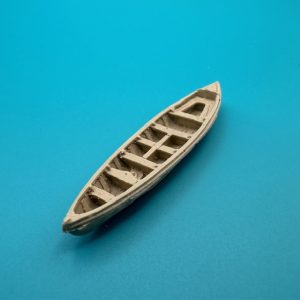 27ft Royal Navy Whaler (Pulling/Sailing) Clinker 65mm 1:128 Scale