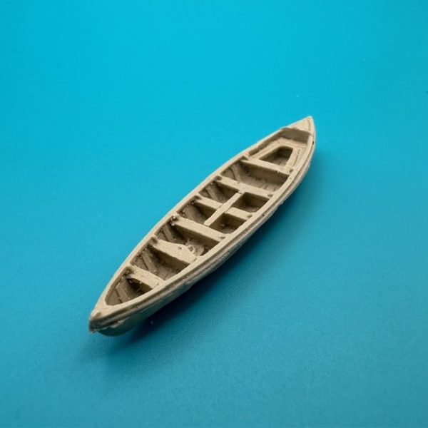 27ft Royal Navy Whaler (Pulling/Sailing) Clinker 65mm 1:128 Scale