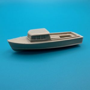 30ft Royal Navy Fast Motor Boat Hard Chine 71mm 1:128 Scale