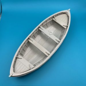 18ft Lifeboat Clinker Double Ended 233mm 1:24 Scale
