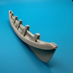 20ft Royal Navy Berthon collapsible boat 125mm 1:48 Scale