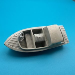 16ft Royal Navy Fast Motor Boat 70mm 1:72 Scale