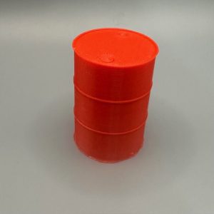Oil Drum 23 x34mm (Red)