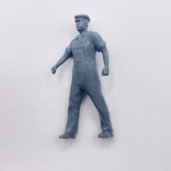Fisherman walking 1/24 Scale 75mm