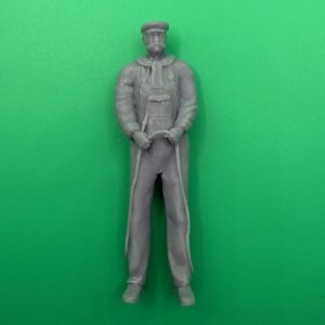 Fisherman standing holding rope 1/24 Scale 75mm
