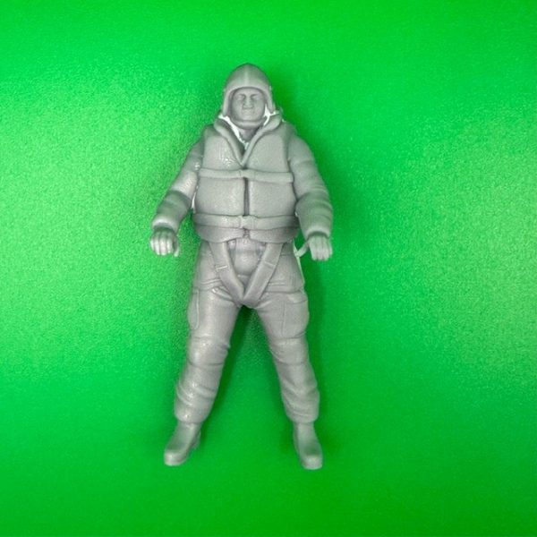 Captain Figure 1/72 Scale 25mm