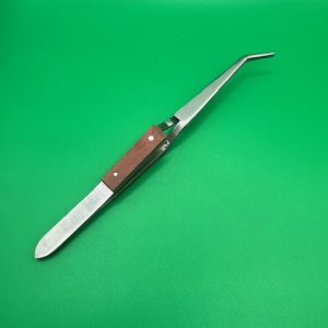 Reverse Action Bent Nose Tweezers by Amati