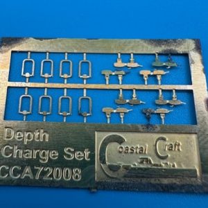 Coastal Craft Depth Charge Brass Etch Parts Only CCA72008