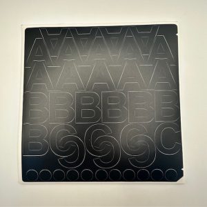 BECC Black Letters & Numbers Pack