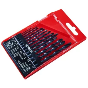 AMTECH F1000 13 Piece high speed steel (HSS) drill set - small