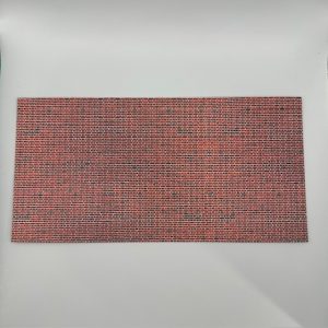 Vollmer 46042 Red brick embossed card sheet