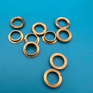 Flanged Brass Porthole ( Not Glazed)  9mm OD - 6mm ID