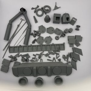 BRAVE BORDERER FITTINGS SET E - MAIN DECK FITTINGS
