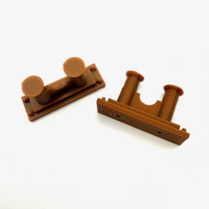 Bollard Straight Webbed 30x16mm (2)