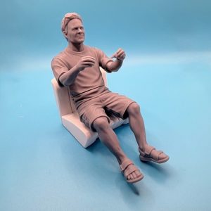 Male Figure Suitable for 1/10 Scale Boats